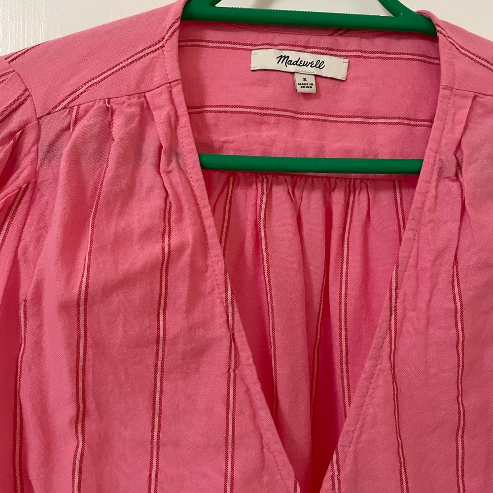 Madewell wrap top - Picture 3 of 4